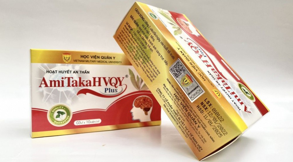Hoạt Huyết An Thần AmiTaka plus HVQY
