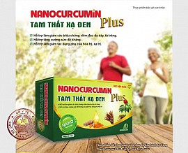 Nano Curcumin tam thất xạ đen Plus