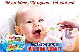 Siro ăn ngon NAVIKID Học Viện Quân Y