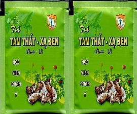 TRÀ TAM THẤT XẠ ĐEN - Học Viện Quân Y