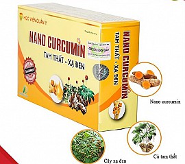 Nano Curcumin - Tam Thất - Xạ Đen - Học Viện Quân Y
