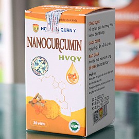 NANO CURCUMIN Học Viện Quân Y Dùng Cho Người Đau Dạ Dày Hành Tá Tràng