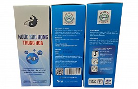 Nước súc họng Trung Hoa