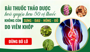9 Bài Thuốc Trị Viêm Khớp Bằng Dân Gian Hiệu Quả